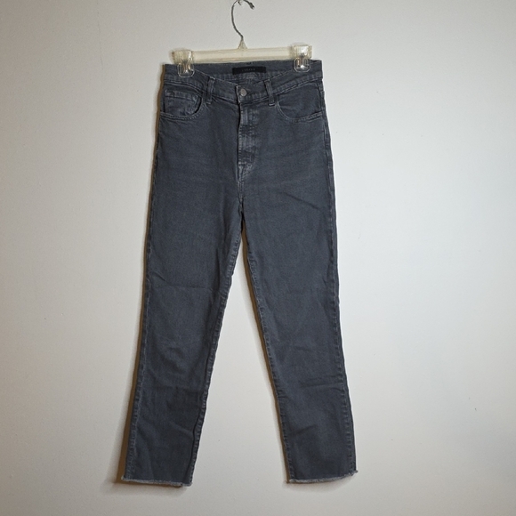 J Brand Jules Style Charcoal Denim Jeans Sz 26 - Picture 1 of 8
